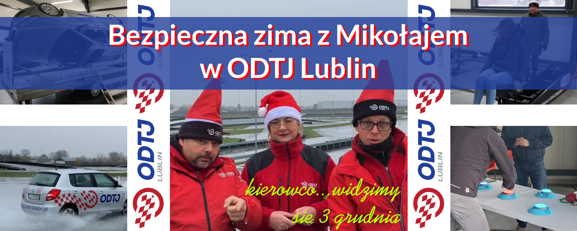 Bezpieczna zima z Mikołajem w ODTJ Lublin 2023
